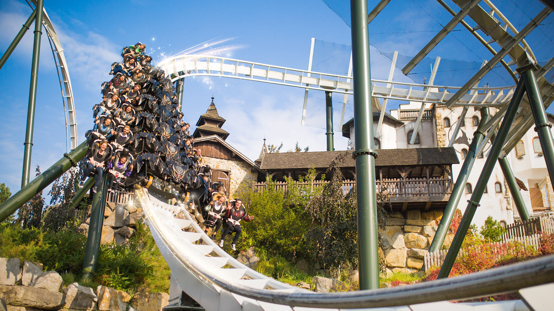 The Big 7 rollercoasters of Heide Park