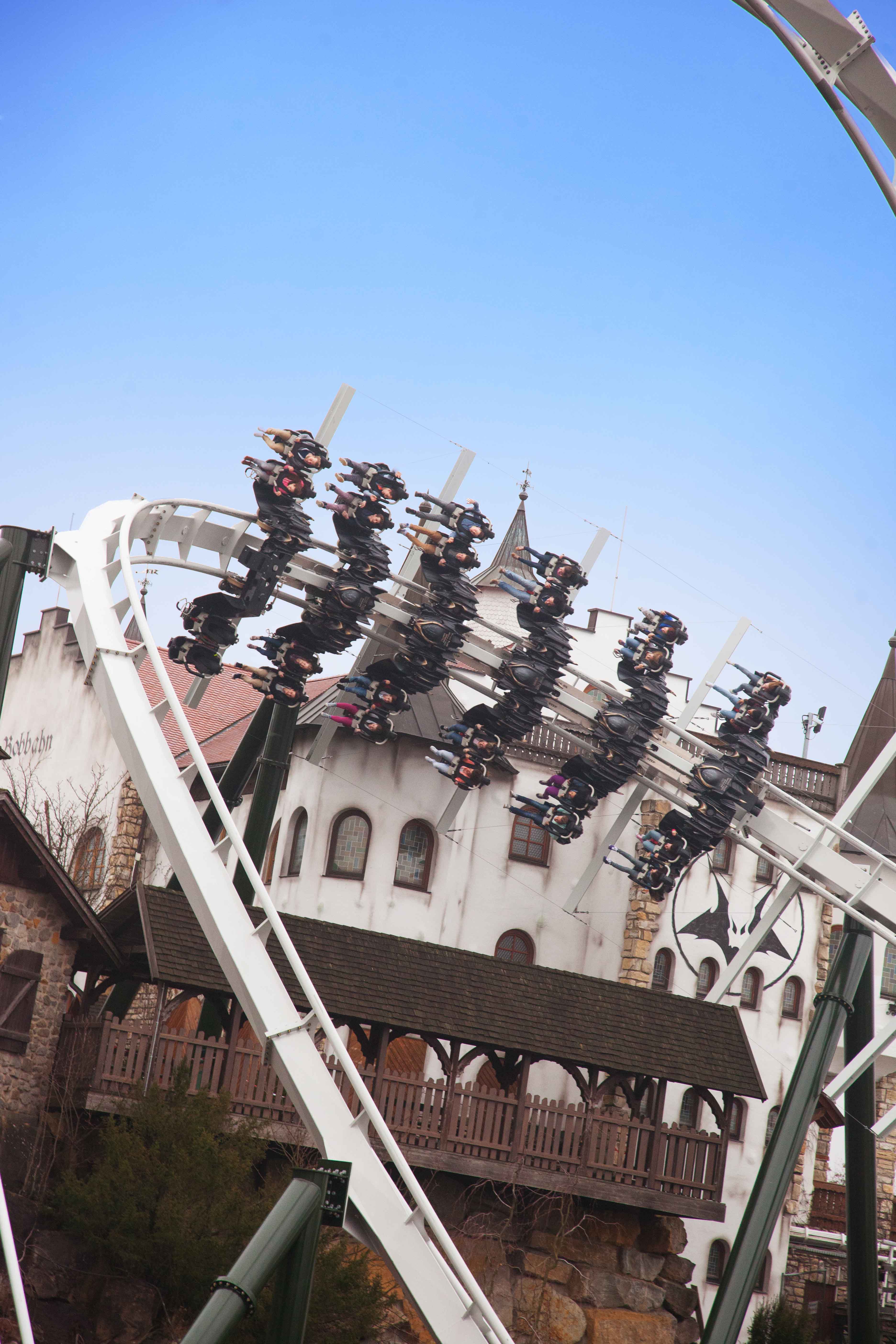 Wing Coaster Flug der D monen Heide Park Resort