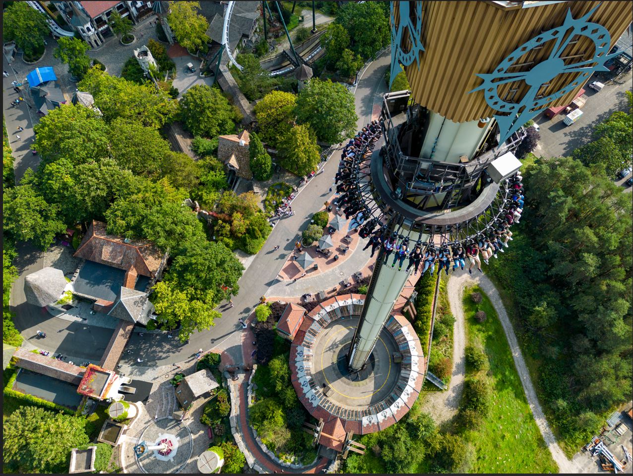 71 Meter freier Fall ist kein Problem für dich? Der Scream wartet auf dich!