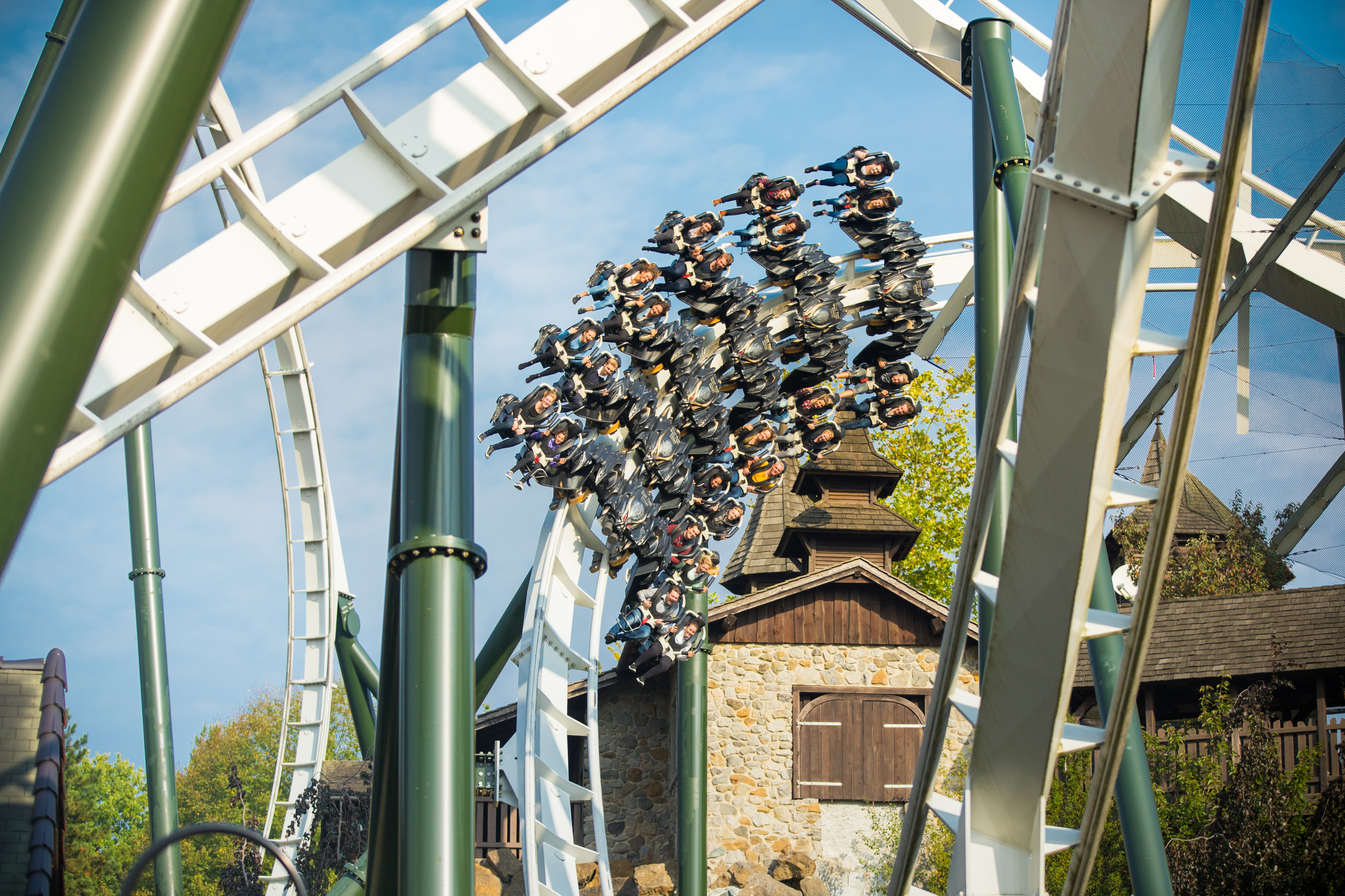 Wing Coaster Flug der D monen Heide Park Resort